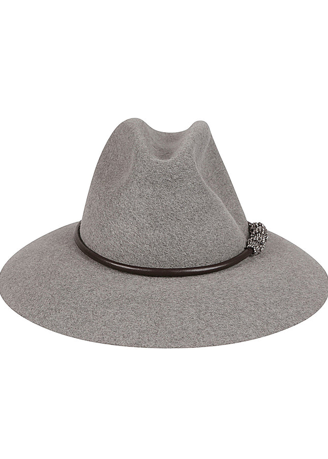 Brunello Cucinelli Hats Grey