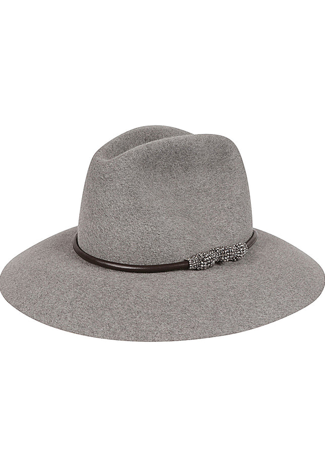 Brunello Cucinelli Hats Grey