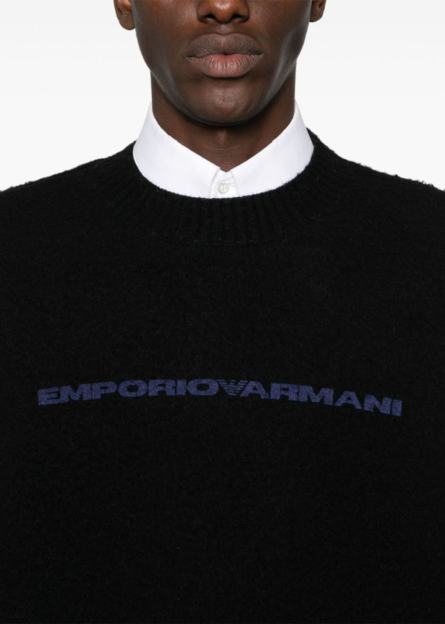 Emporio Armani Sweaters Black