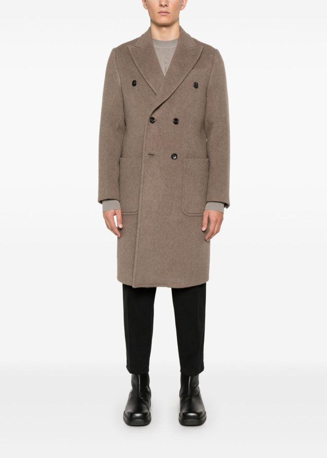 Emporio Armani Coats Brown