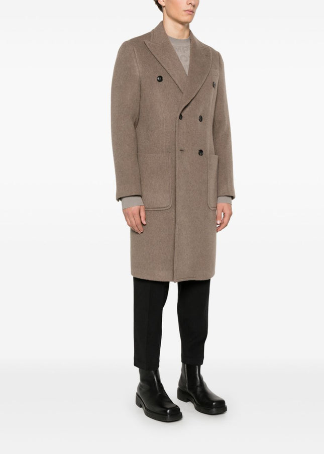 Emporio Armani Coats Brown