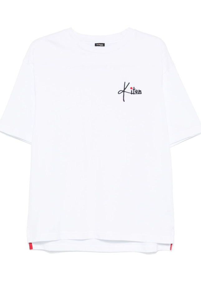 Kiton T-shirts and Polos White