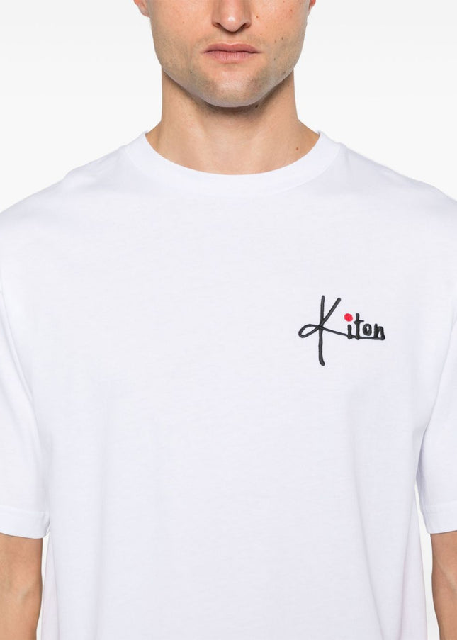 Kiton T-shirts and Polos White