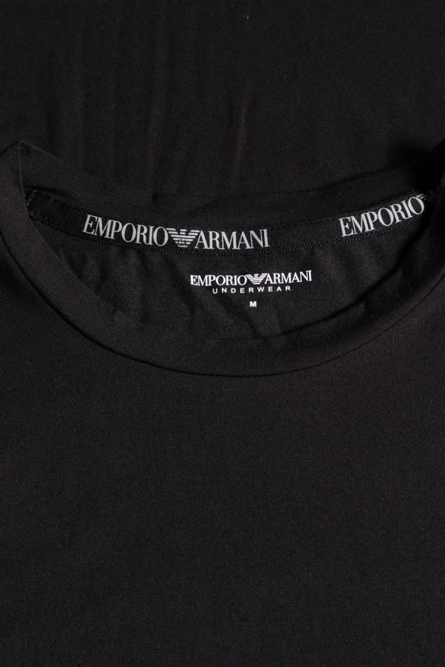 Emporio Armani T-shirts and Polos Black