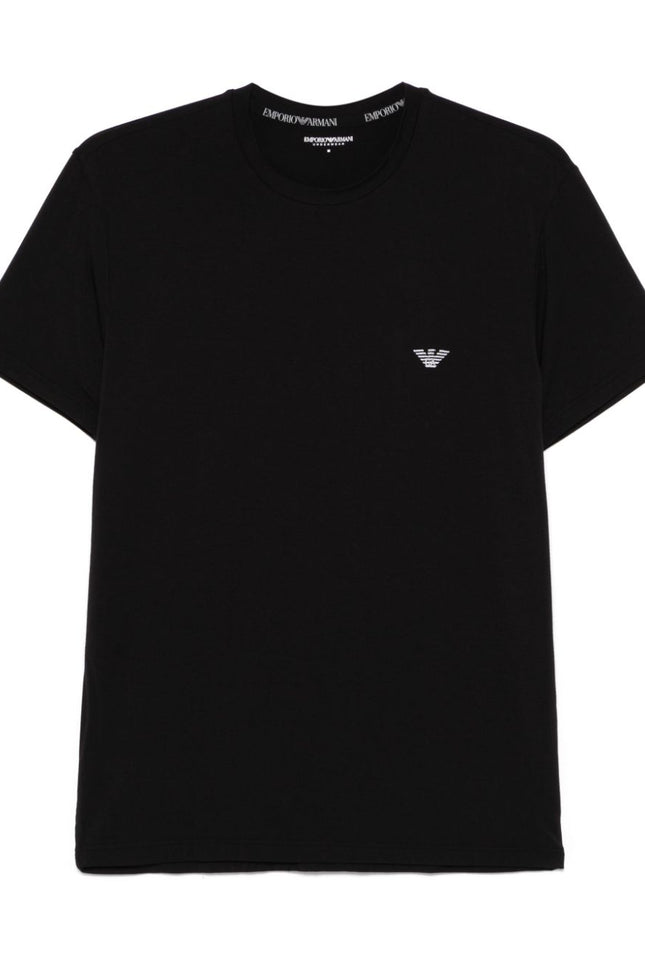 Emporio Armani T-shirts and Polos Black