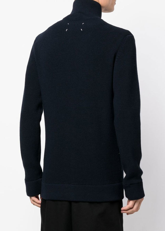 Maison Margiela Sweaters Blue