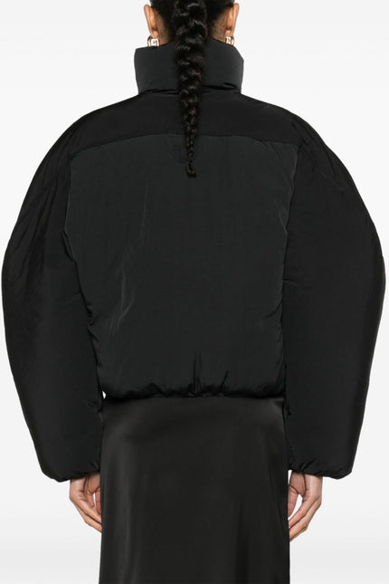 JACQUEMUS Coats Black