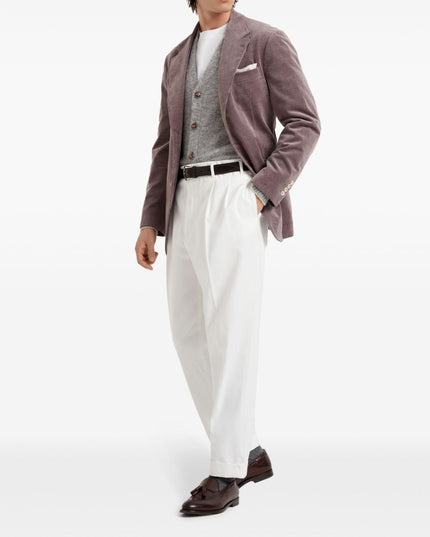 Brunello Cucinelli Trousers White