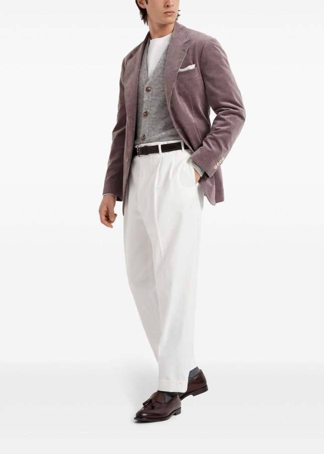 Brunello Cucinelli Trousers White