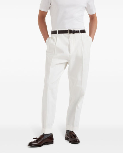 Brunello Cucinelli Trousers White