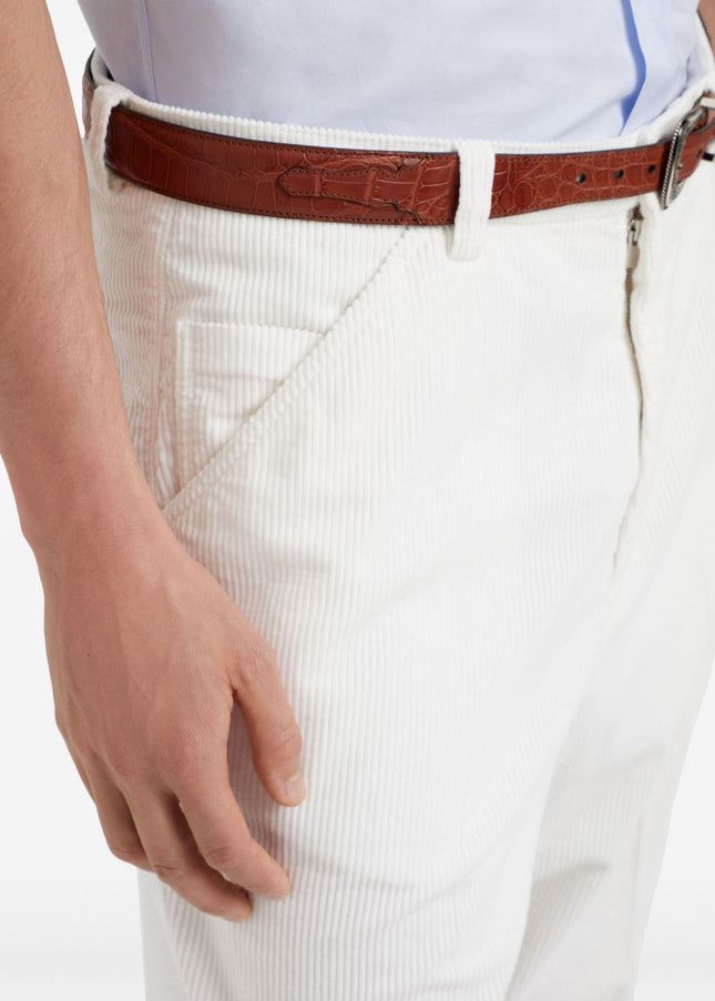 Brunello Cucinelli Trousers White