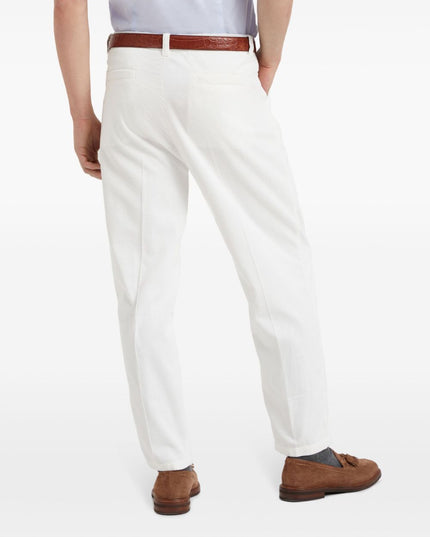 Brunello Cucinelli Trousers White