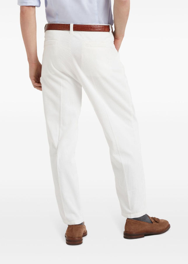 Brunello Cucinelli Trousers White