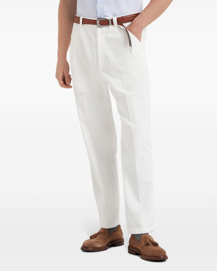 Brunello Cucinelli Trousers White