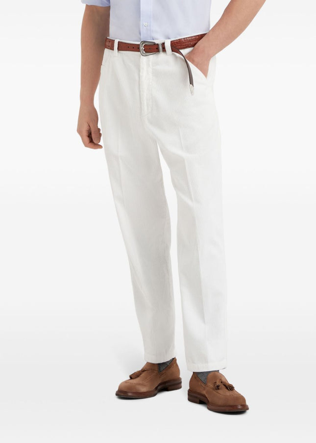 Brunello Cucinelli Trousers White