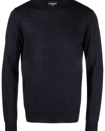 Emporio Armani Sweaters Blue