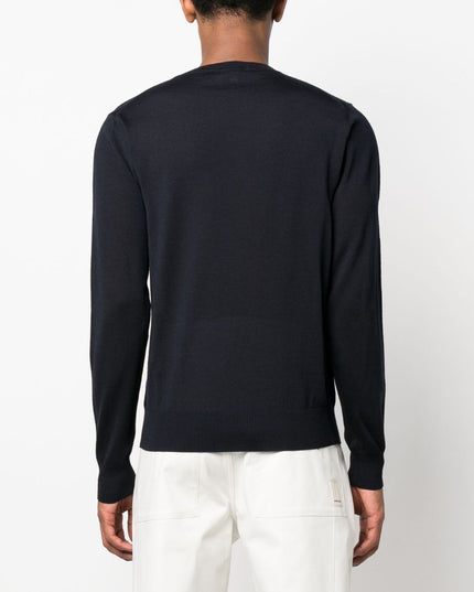 Emporio Armani Sweaters Blue