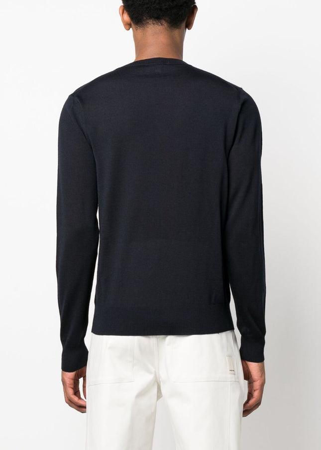 Emporio Armani Sweaters Blue