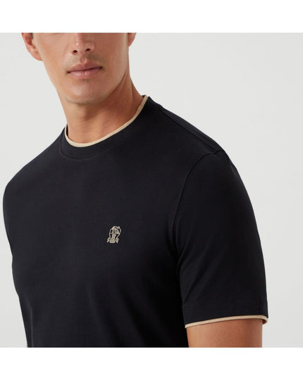 Brunello Cucinelli T-shirts and Polos Black