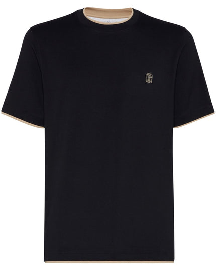 Brunello Cucinelli T-shirts and Polos Black