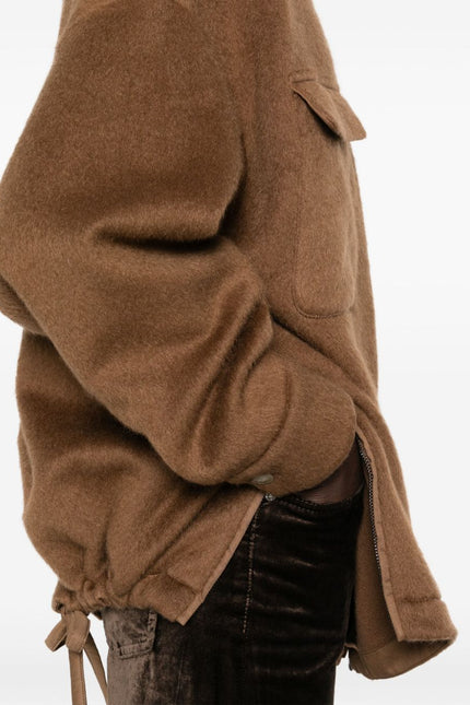 Emporio Armani Coats Brown