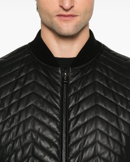 Emporio Armani Coats Black