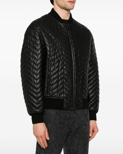 Emporio Armani Coats Black