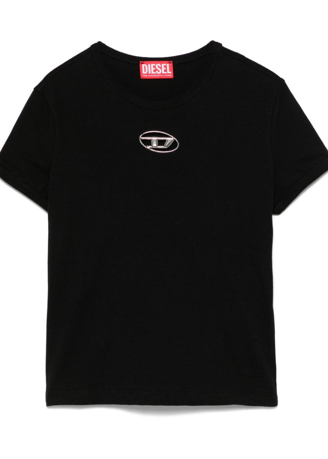 Diesel T-shirts and Polos Black