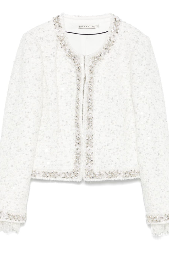 Alice + Olivia Jackets White