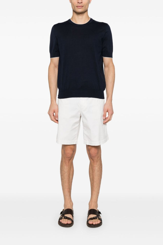 Brunello Cucinelli T-shirts and Polos Blue