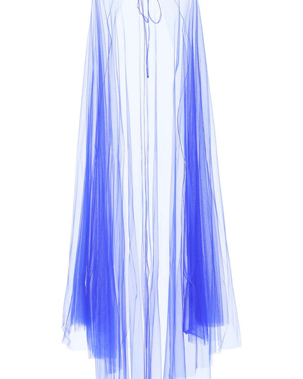 1913 Dresscode tulle cape - Blue