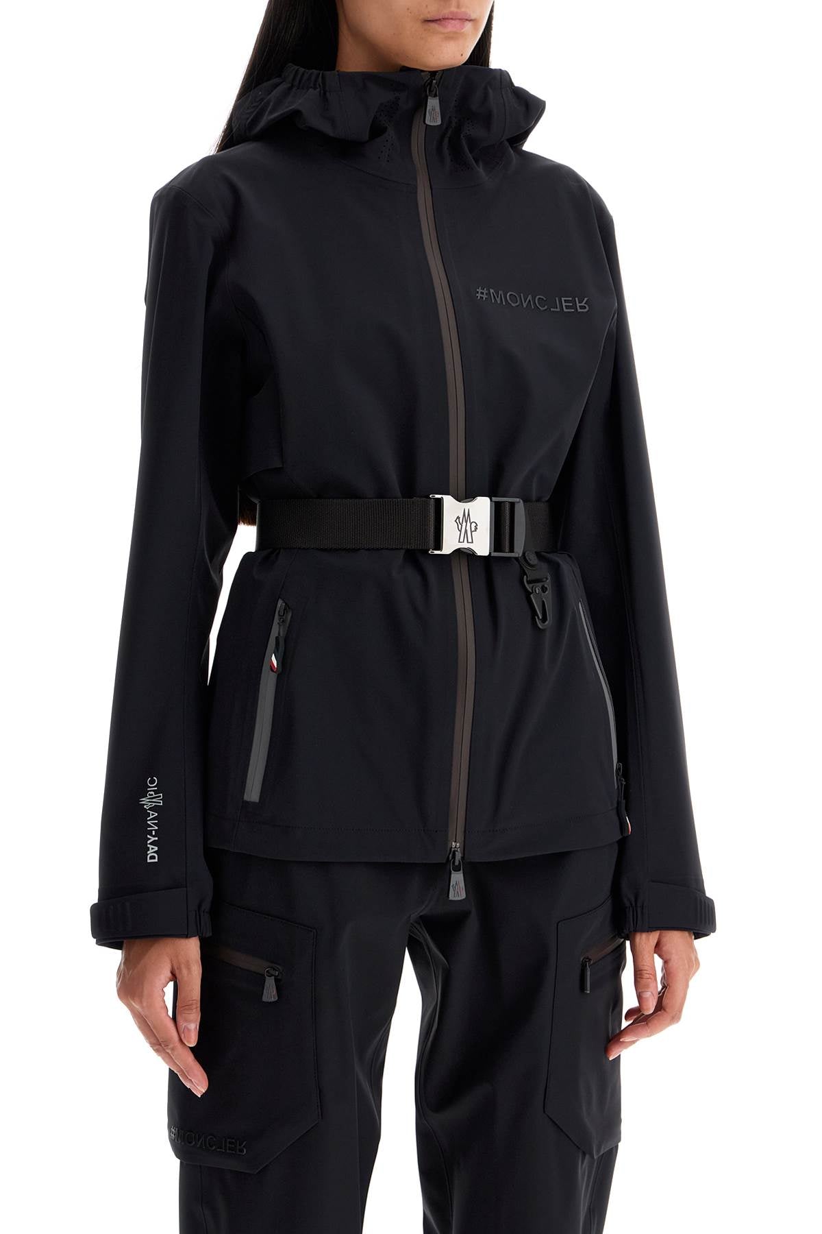 Moncler Grenoble fex hooded shell jacket with