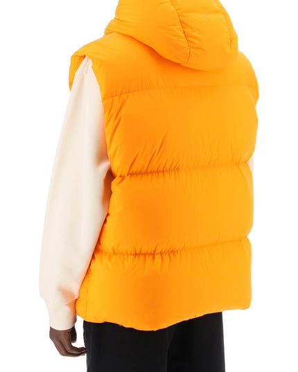 Moncler X Roc Nation By Jay-Z Apus Puffer Vest-Moncler X ROC NATION BY JAY-Z-Orange-3-Urbanheer