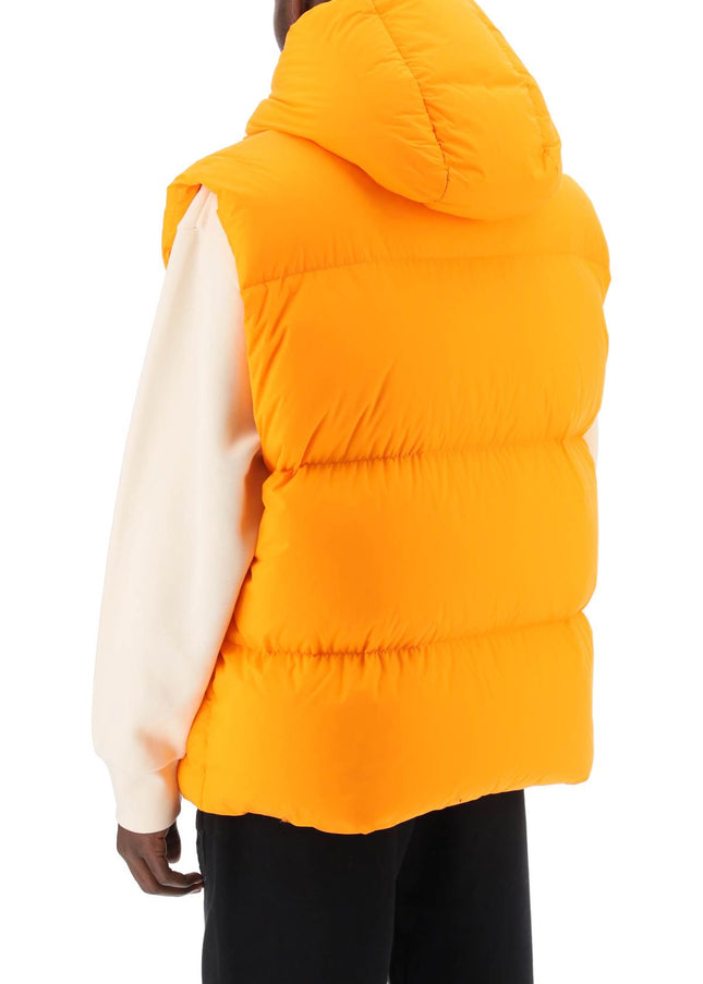 Moncler X Roc Nation By Jay-Z Apus Puffer Vest-Moncler X ROC NATION BY JAY-Z-Orange-3-Urbanheer