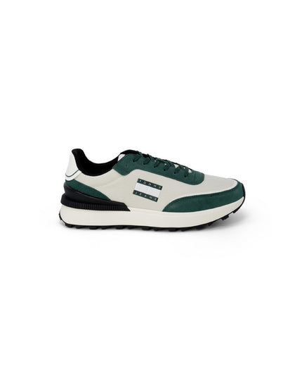 Tommy Hilfiger Jeans Men Sneakers-Shoes Sneakers-Tommy Hilfiger Jeans-green-1-40-Urbanheer