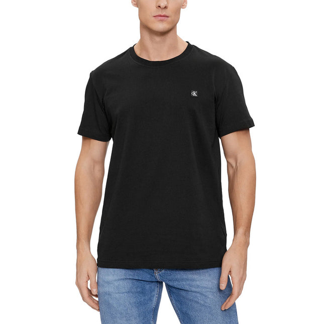 Calvin Klein Jeans Men T-Shirt-Clothing T-shirts-Calvin Klein Jeans-black-S-Urbanheer