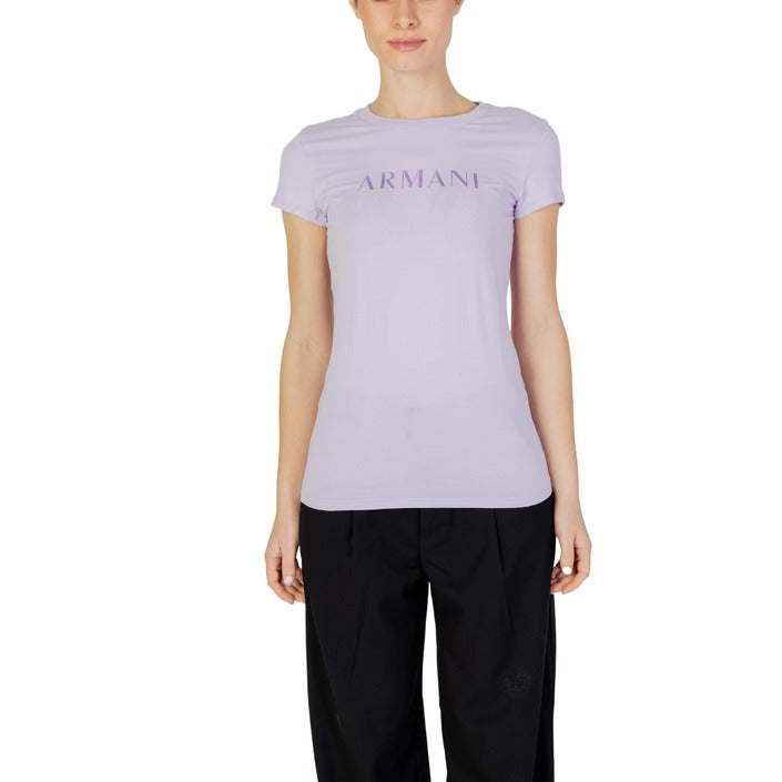 Armani Exchange Women T-Shirt-Clothing T-shirts-Armani Exchange-purple-XS-Urbanheer