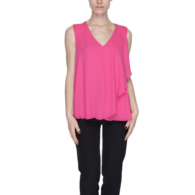 Sandro Ferrone Women Blouse-Clothing Blouse-Sandro Ferrone-fuchsia-40-Urbanheer