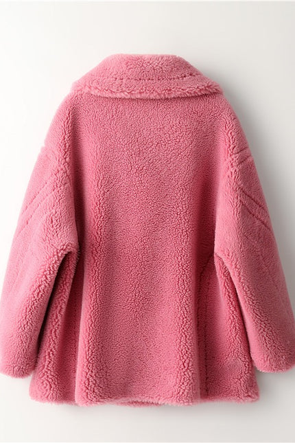 Women Lamb Wool Coat Winter Short Coat-Productseeker-Urbanheer