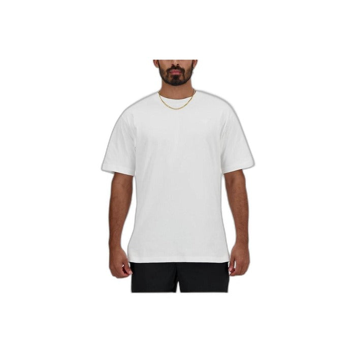 New Balance Men T-Shirt-Clothing T-shirts-New Balance-white-XS-Urbanheer