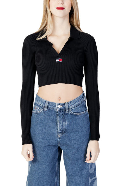 Tommy Hilfiger Jeans Women Knitwear-Tommy Hilfiger Jeans-black-XS-Urbanheer