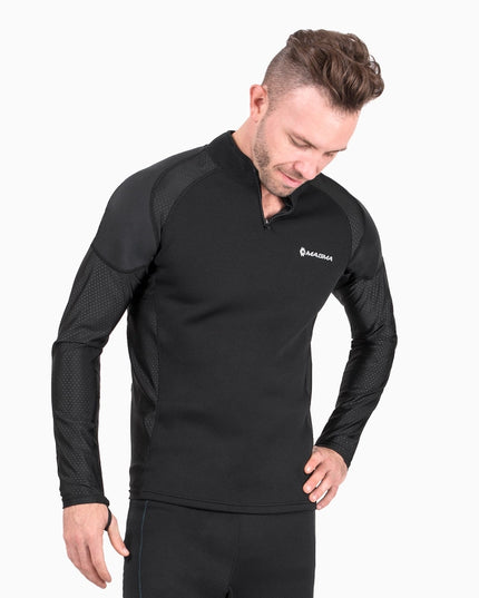 Magma Men’S Sauna Shirt Black-SHIRT-Nonzero Gravity-Urbanheer