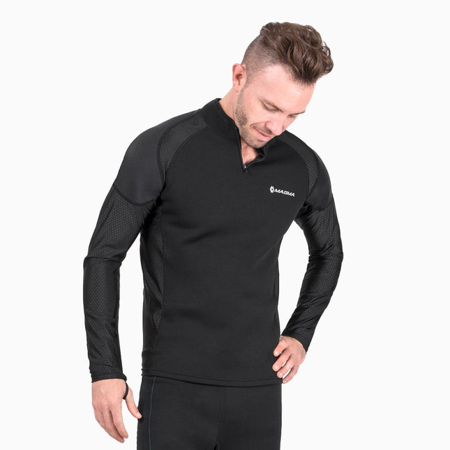 Magma Men’S Sauna Shirt Black-SHIRT-Nonzero Gravity-Urbanheer