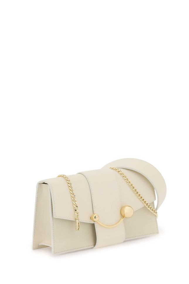 Strathberry 'Mini Crescent' Leather Bag White-Strathberry-os-Urbanheer