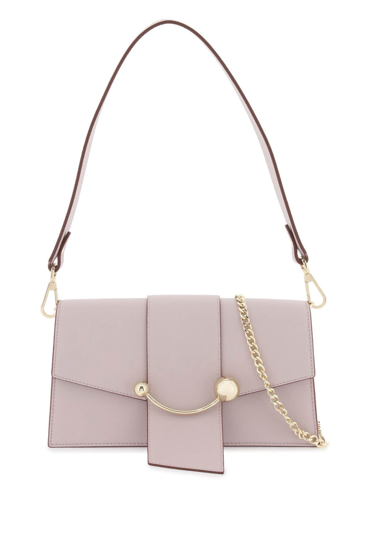 Strathberry 'Mini Crescent' Bag Purple-Strathberry-os-Urbanheer