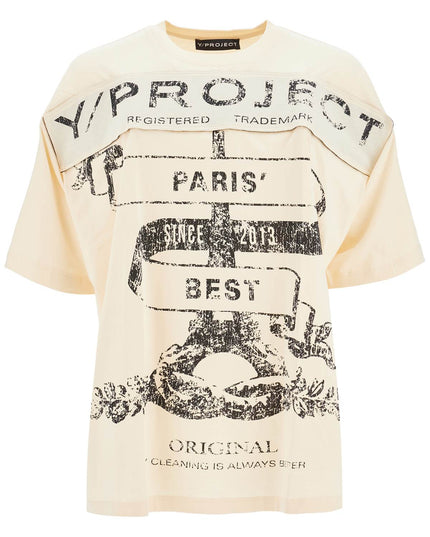 Y Project "paris' best t-shirt with