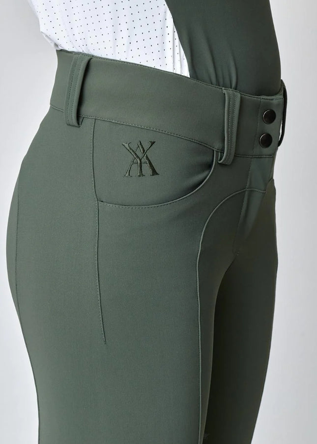 Compression Performance Breeches Green-Breeches-Yagya-Urbanheer