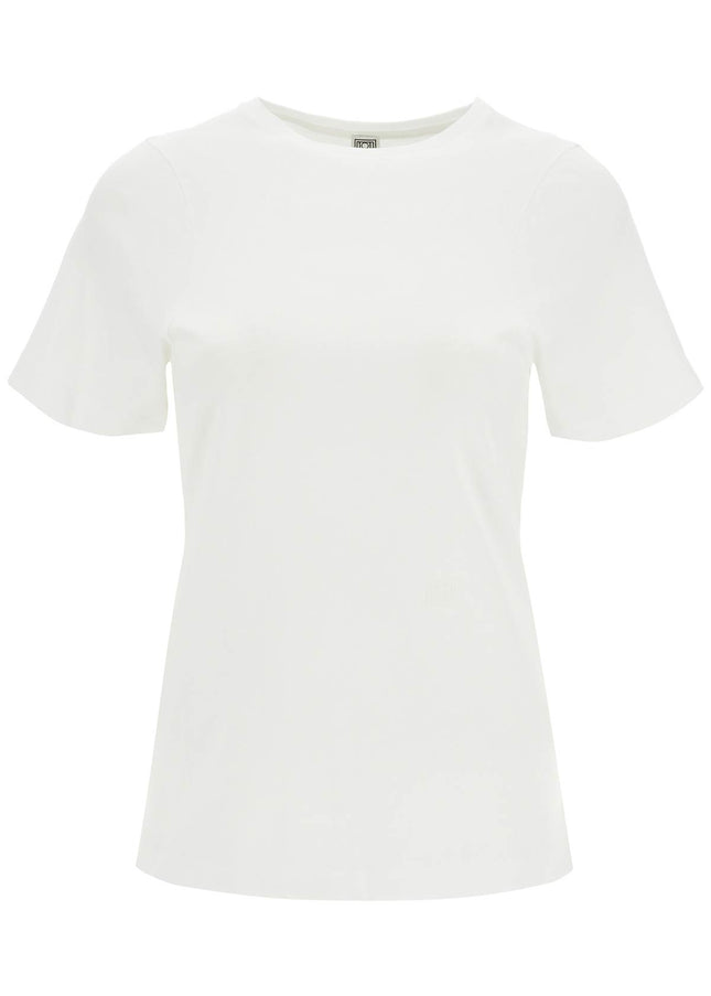 Toteme curved seam t-shirt