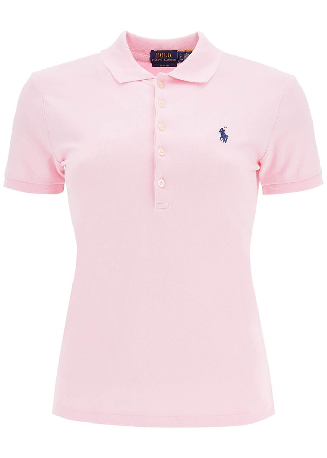 Polo Ralph Lauren julie slim fit five button polo shirt