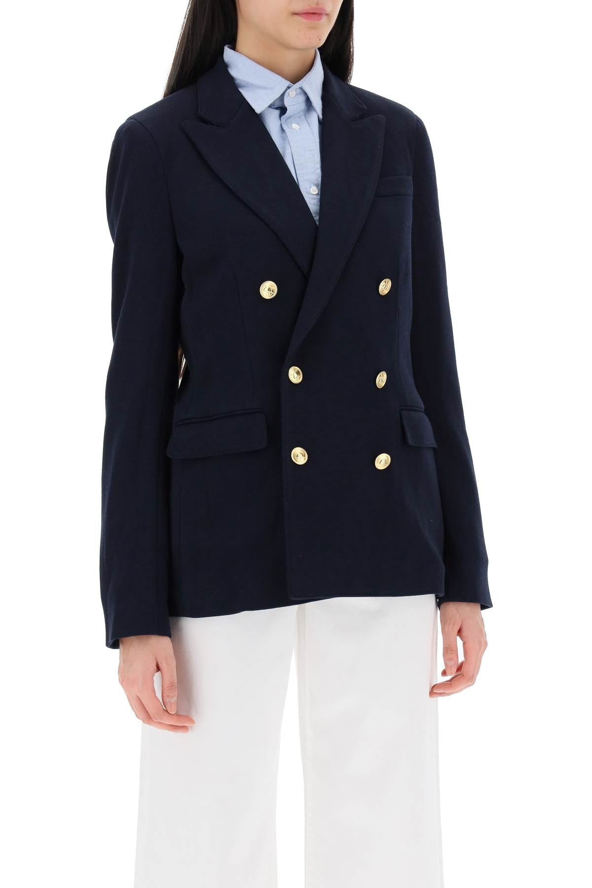 Polo Ralph Lauren Knitted Double-Breasted Jacket-jackets-POLO RALPH LAUREN-6-Urbanheer